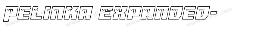 Pelinka Expanded字体转换